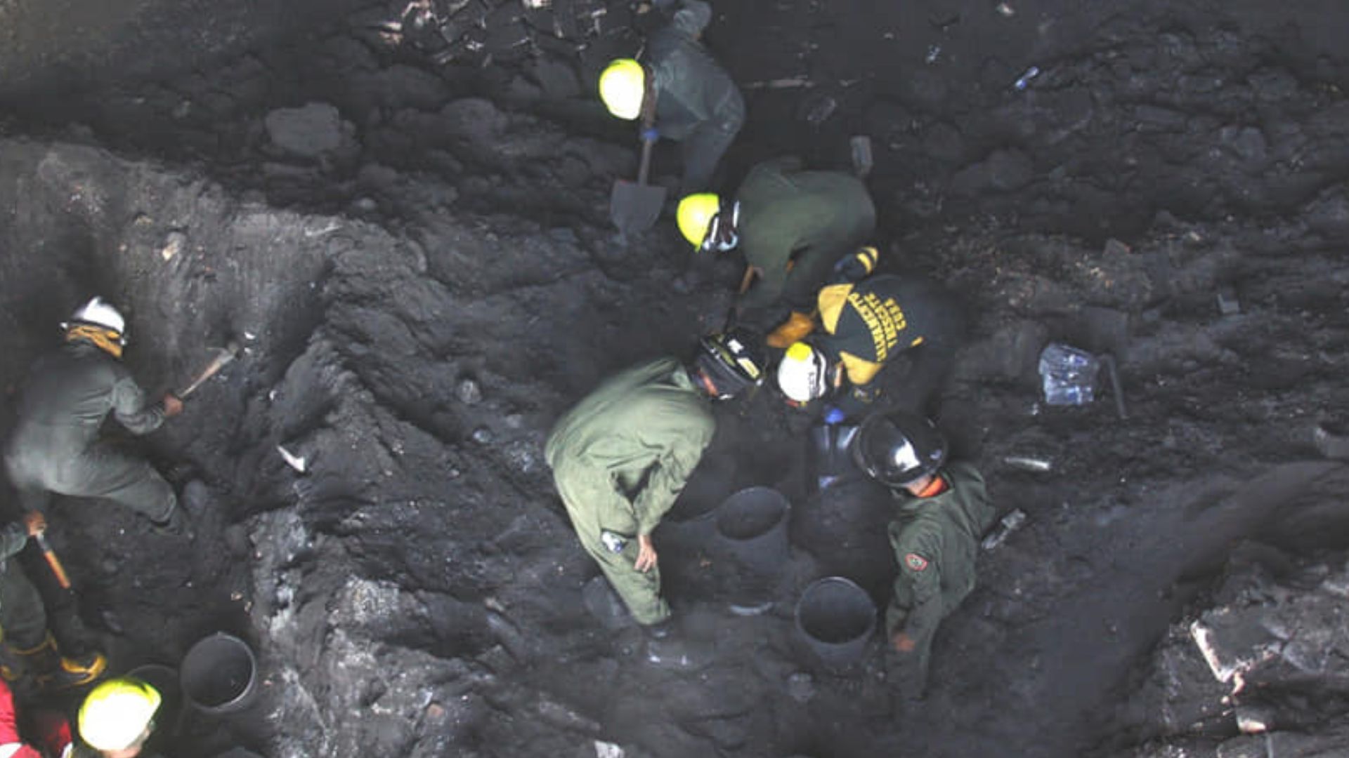 Rescatan el cadáver del último obrero atrapado por el derrumbe de la CTE Guiteras