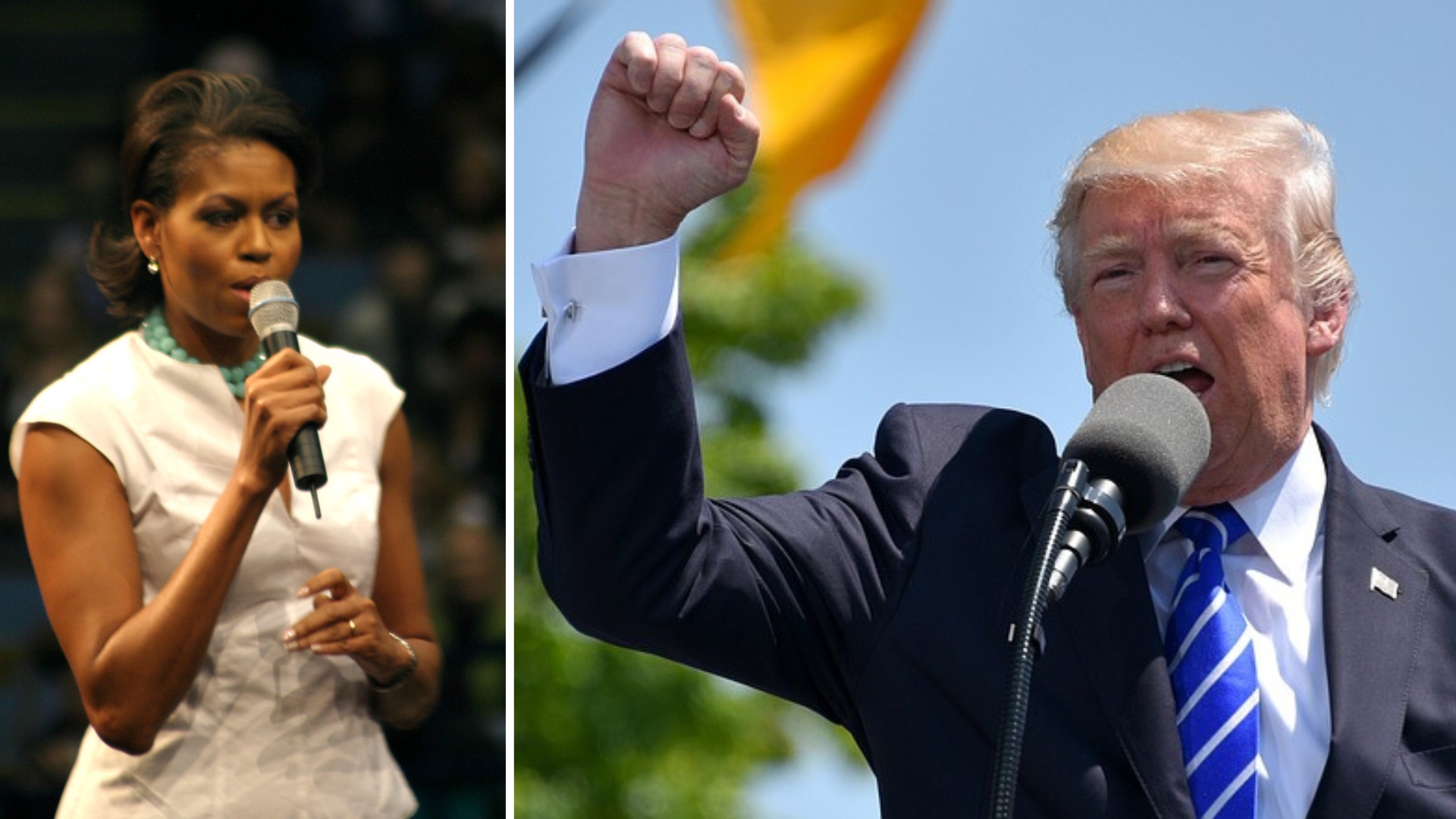 Revelan que prohibición de Twitter a Trump llegó tras la presión de Michelle Obama y otros a la compañía