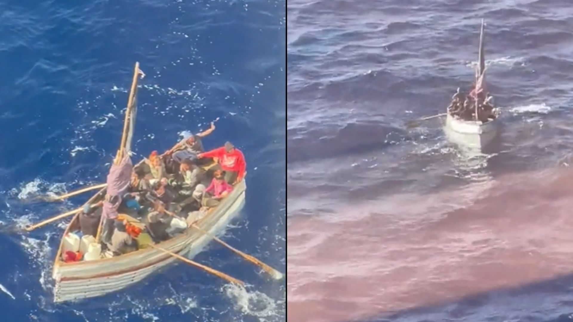 Rumbo a EE.UU.: balseros cubanos rechazan rescate de crucero