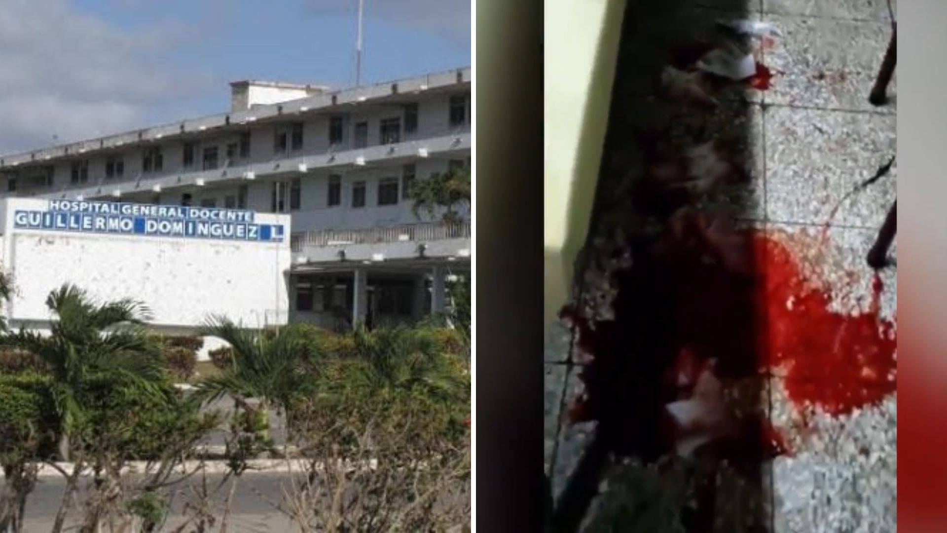Sala de hospital de Las Tunas llena de sangre: "No hay ni colcha con qué limpiar"