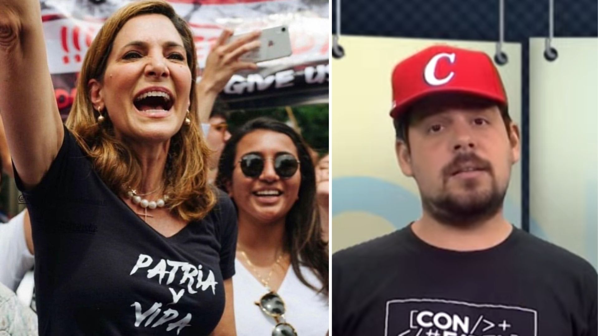 Salazar responde al programa castrista 'Con Filo': “¡Les duele que yo sea de PATRIA Y VIDA!”
