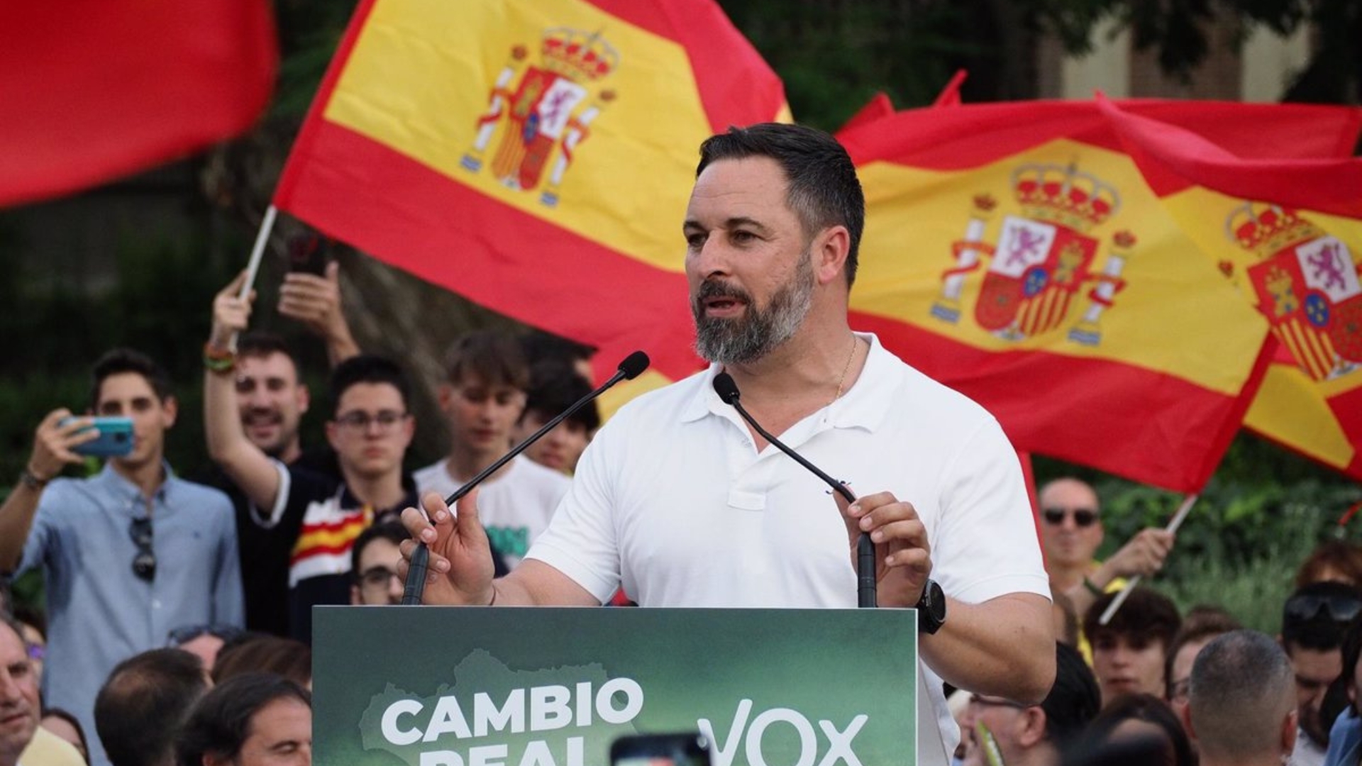 Santiago Abascal, candidato al gobierno de España, sobre el 11J: “Fue una colosal gesta de dignidad”