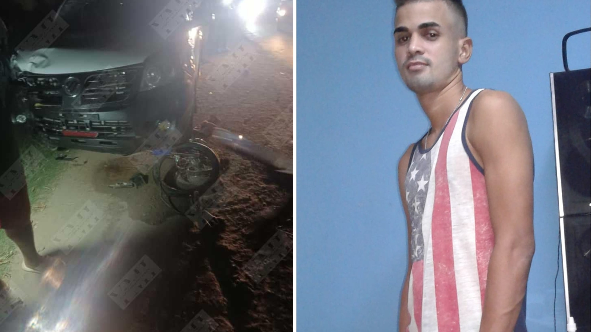 Santiago de Cuba: patrulla policial atropella mortalmente a joven motorista 