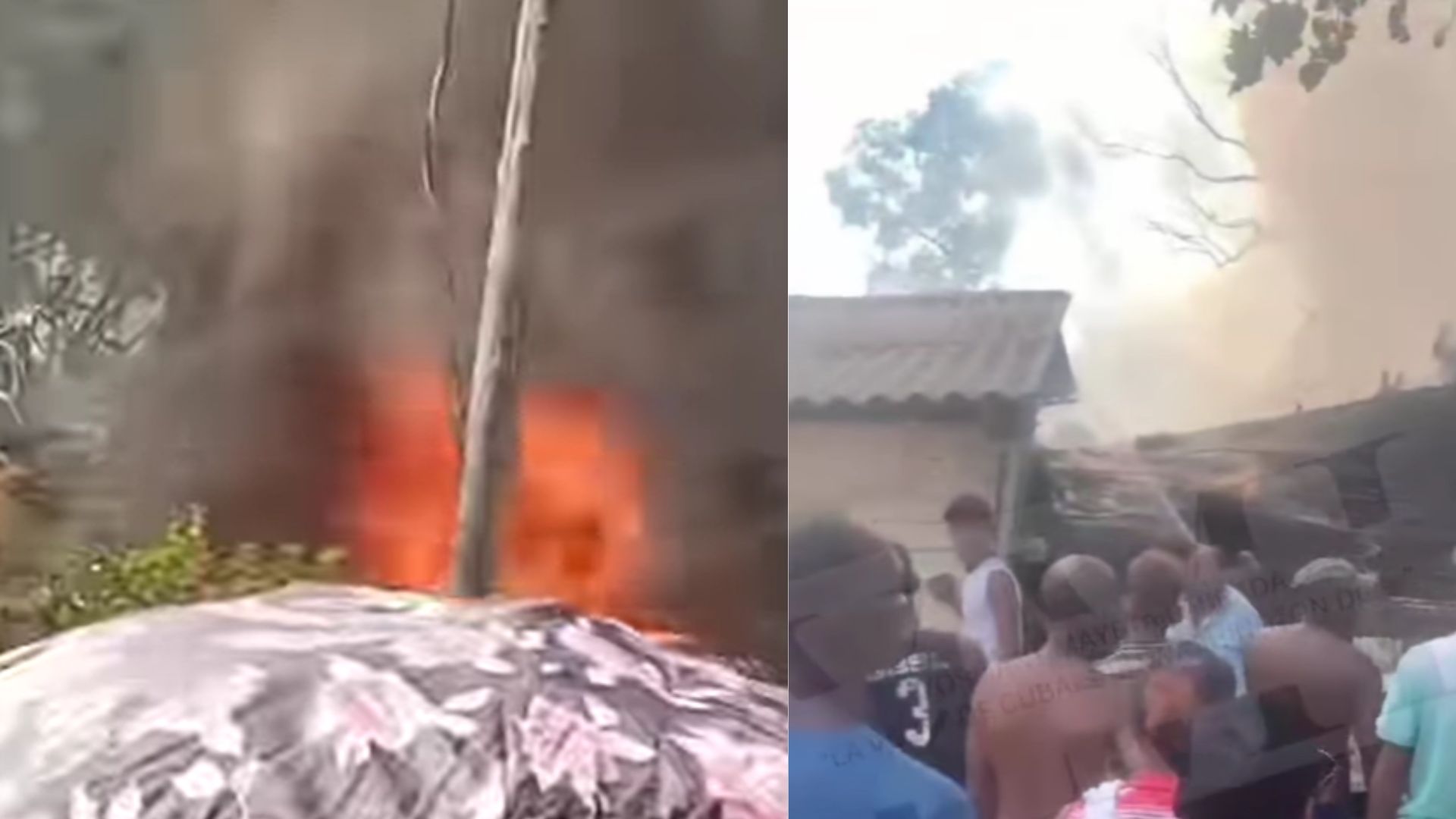Santiagueros lo pierden todo durante incendio