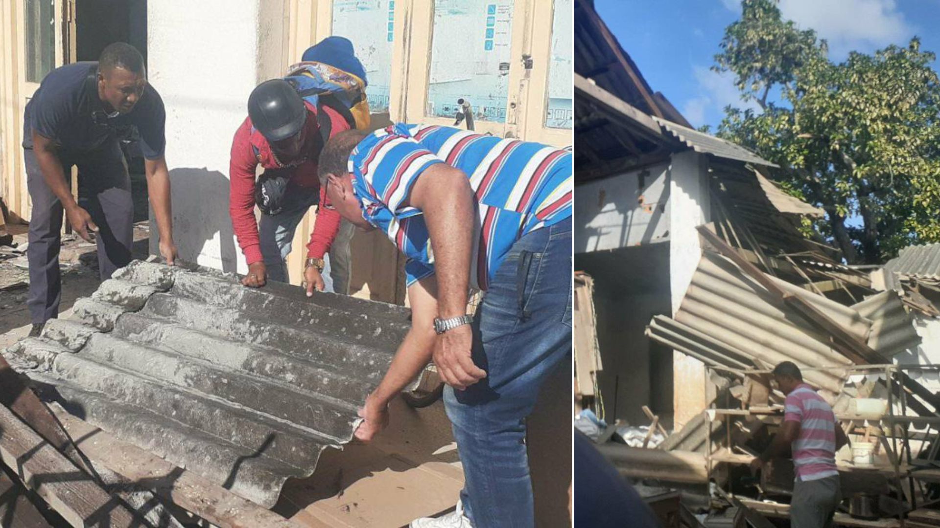 Se derrumba bodega en Holguín
