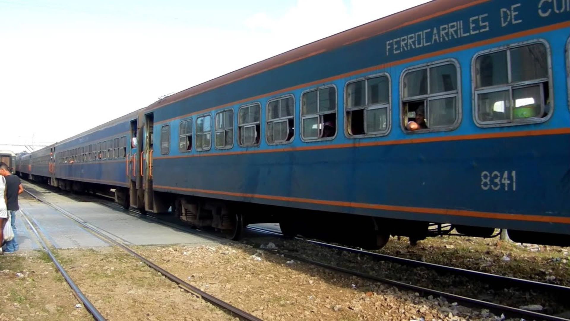 Se descarrila tren en Holguín