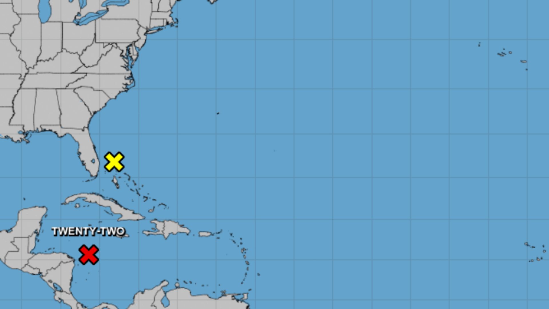Se forma depresión tropical número 22 cerca de Cuba