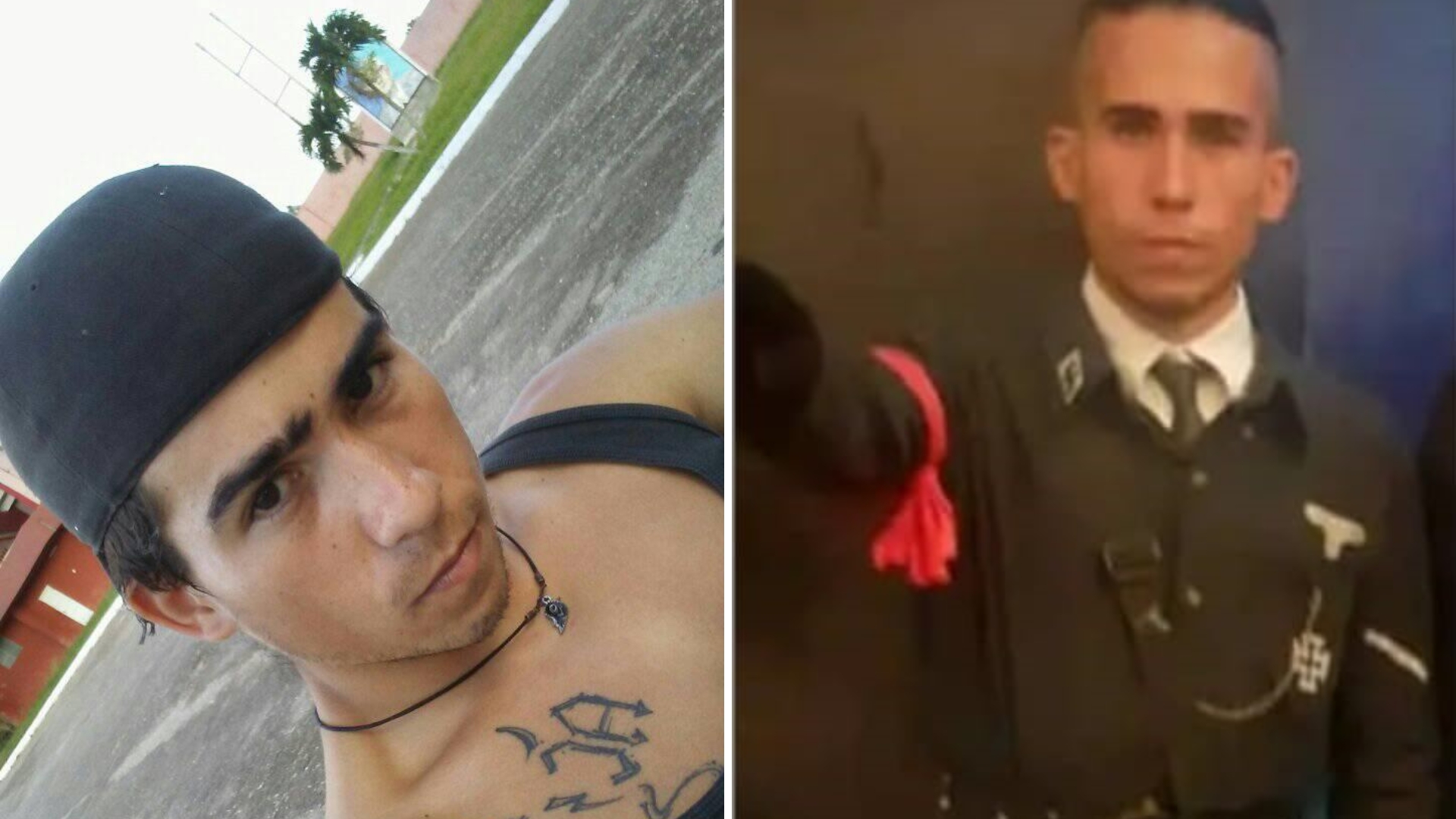 Seguridad del Estado del régimen interrogó a joven que se disfrazó de nazi