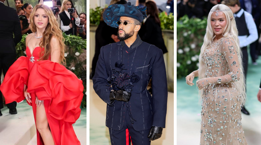 Shakira, Karol G, Bad Bunny y Rauw Alejandro: los latinos arrasan en la Met Gala