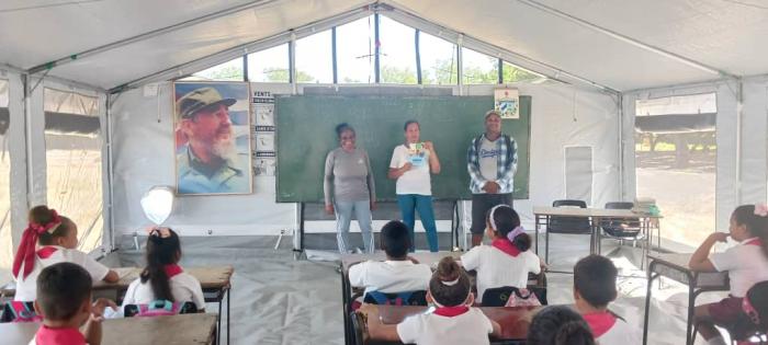 Sin rehabilitar 19 escuelas dañadas por sismos en Pilón