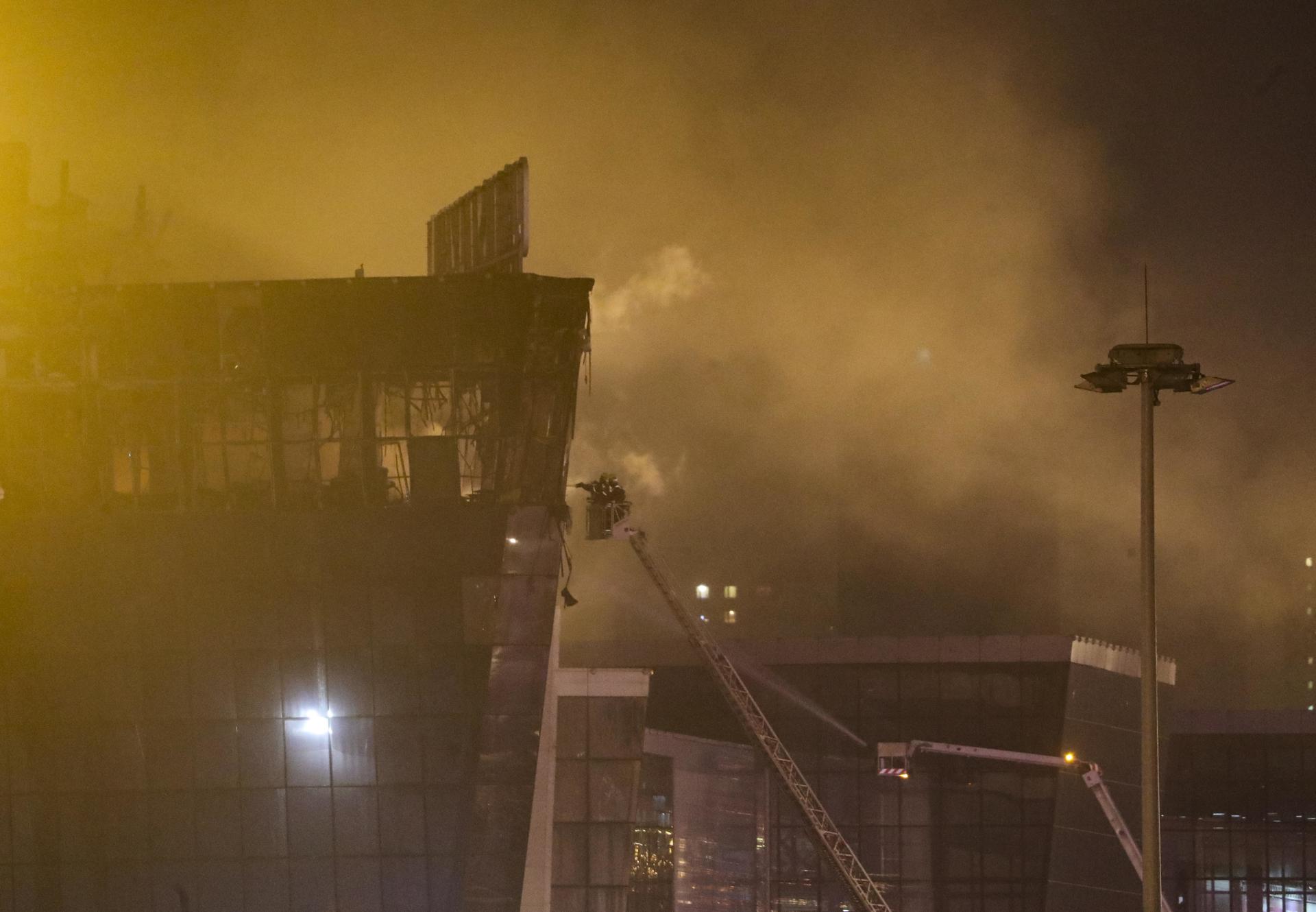 Sube la cifra de víctimas, tras ataque del grupo terrorista Estado Islámico en Moscú:133 muertos y 140  heridos 