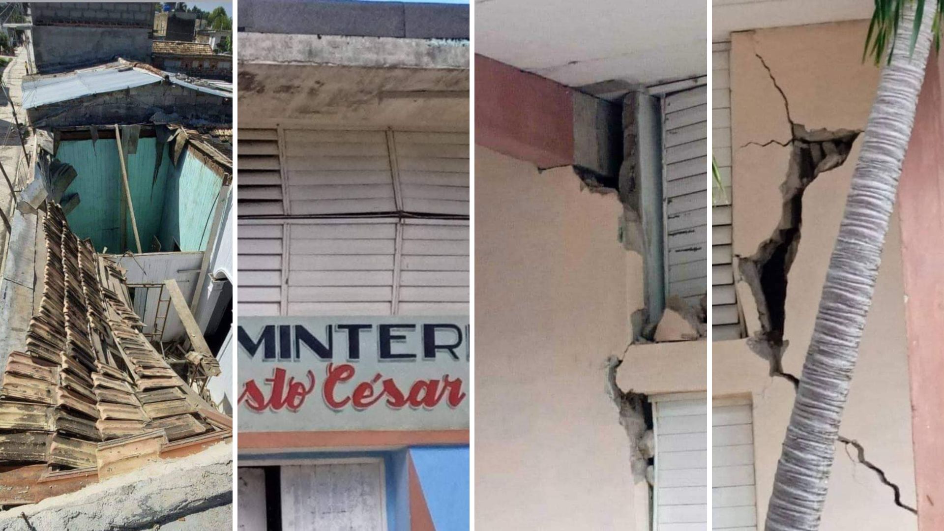 Terremotos en el oriente cubano: más de 500 réplicas, derrumbes y varios lesionados