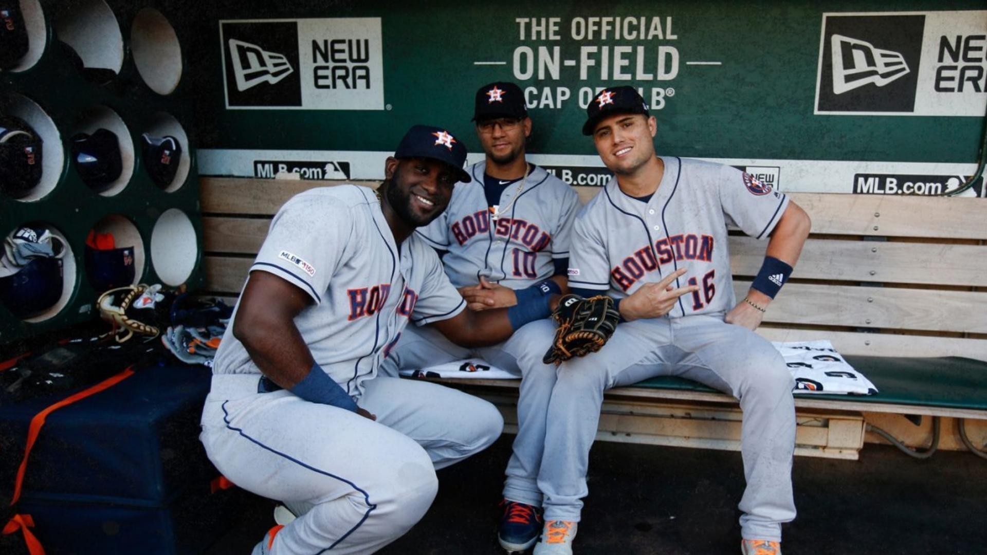 ¡Tres cubanos a la Serie Mundial con Astros!