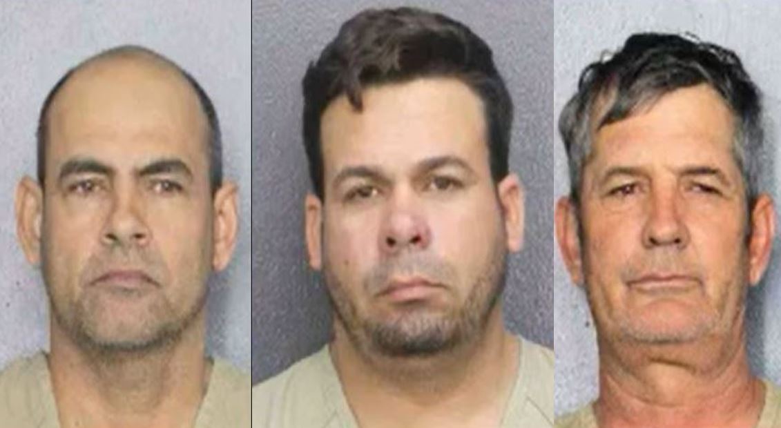 Tres cubanos arrestados por tráfico humano
