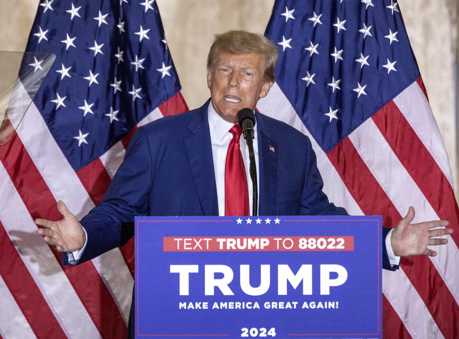 Trump culpa a Biden del violento ataque terrorista a Israel