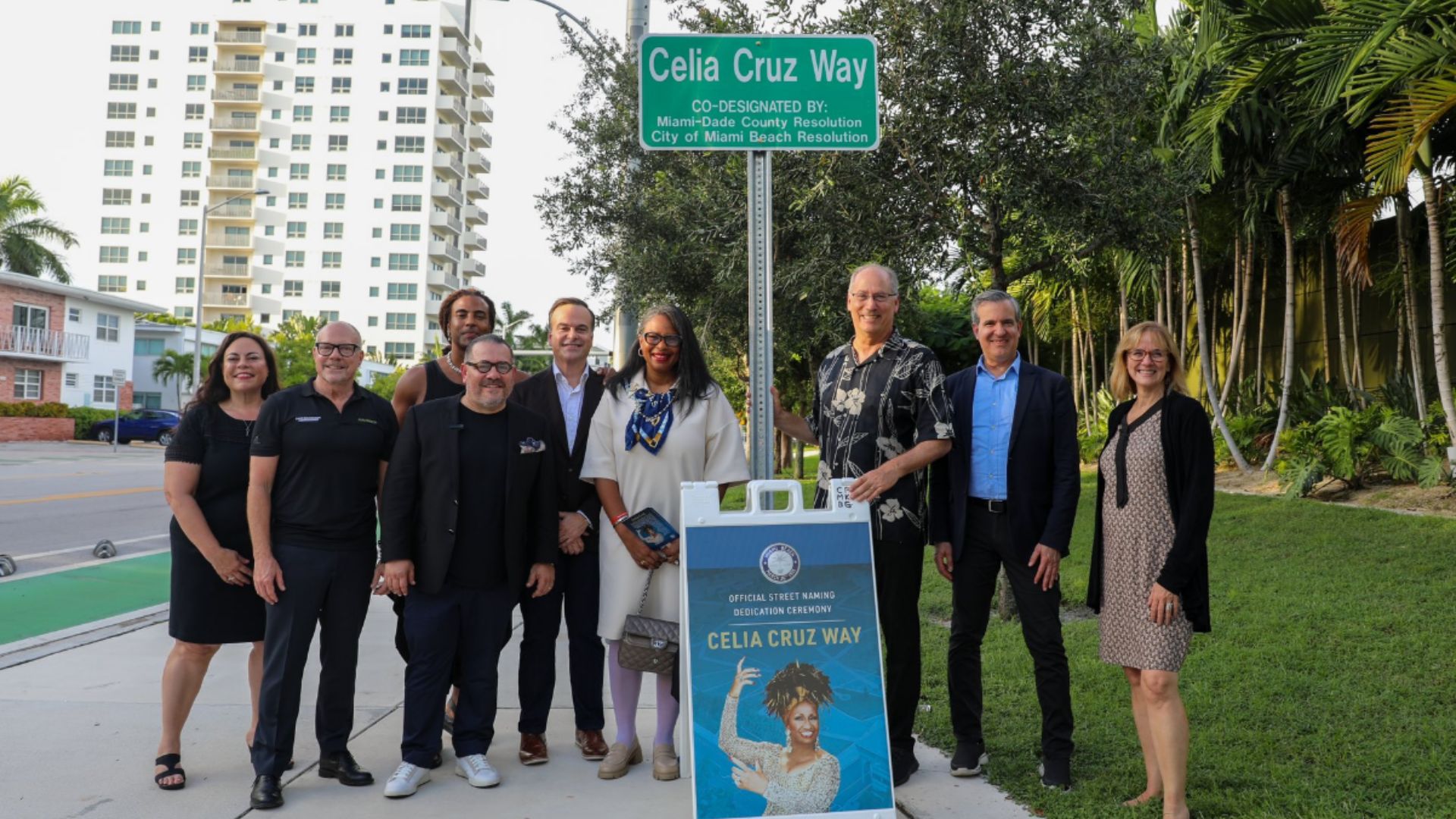 Una calle en Miami Beach llevará el nombre de la cubana Celia Cruz