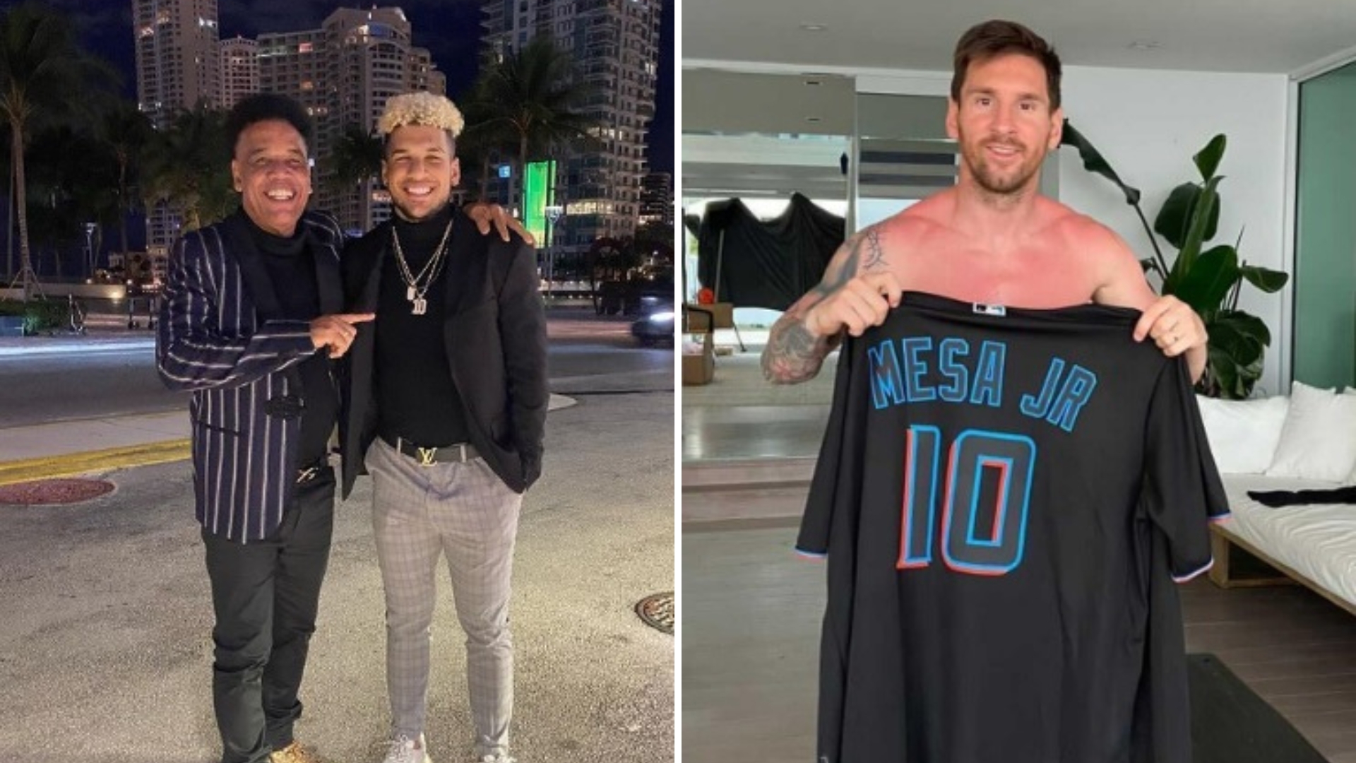 Víctor Mesa Jr. reacciona a la llegada de Messi a Miami