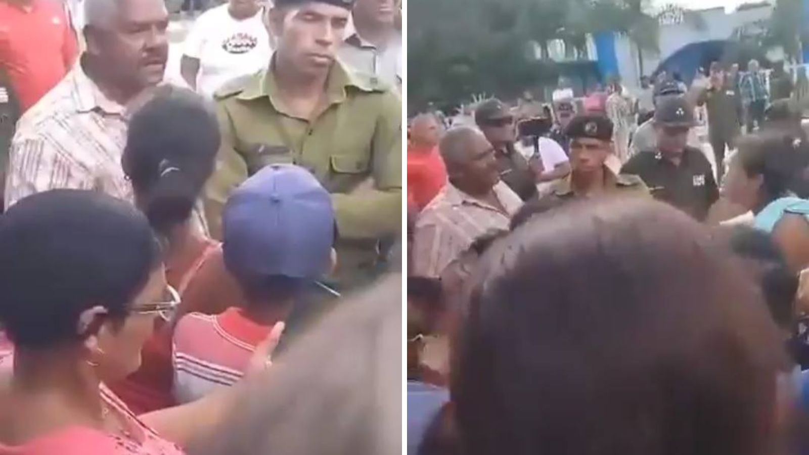 Vecinos de Río Cauto enfrentan a los represores: "¿Tener hambre es un delito?"