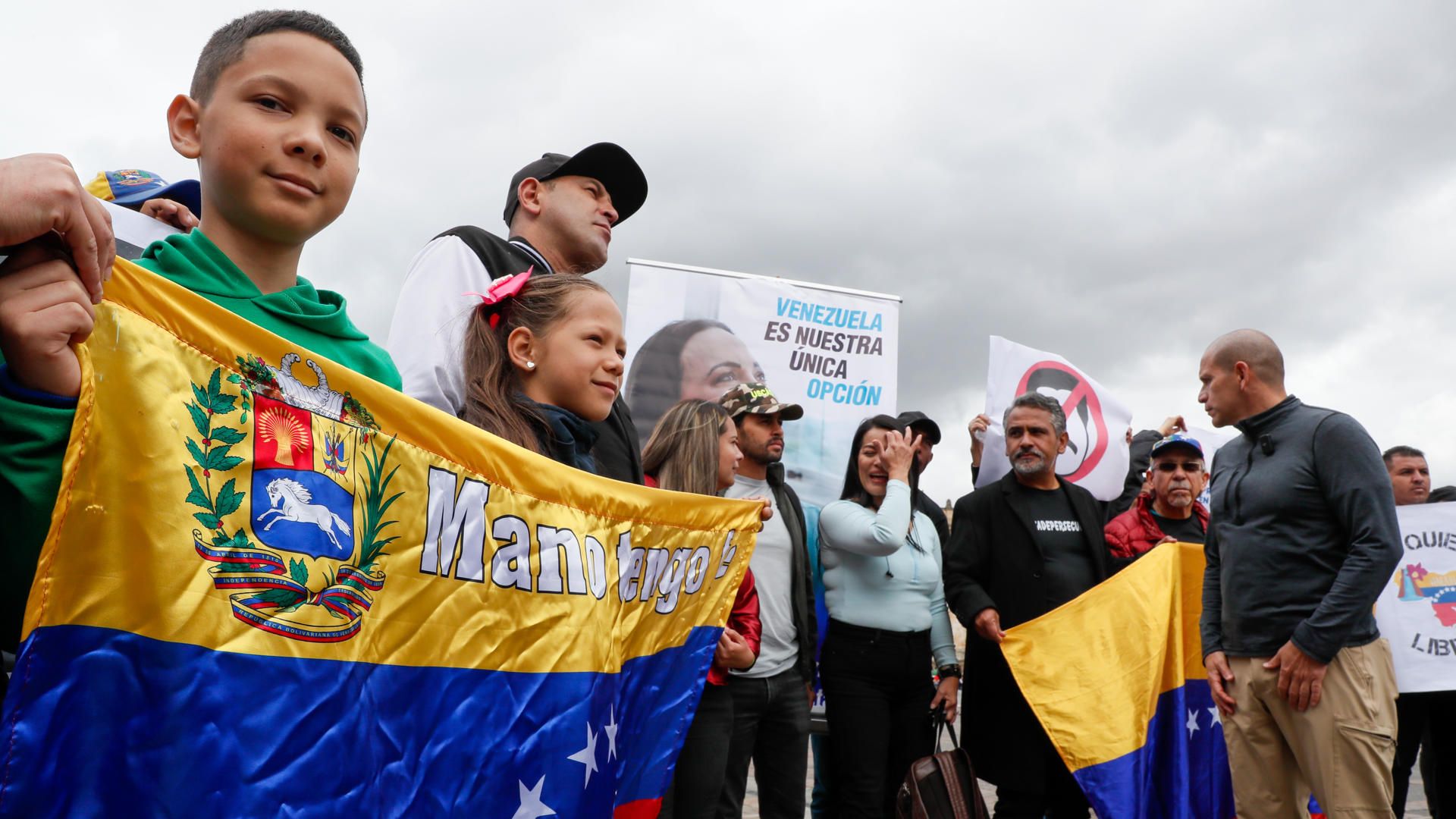 Venezolanos en el mundo piden elecciones libres en respaldo a María Corina Machado 