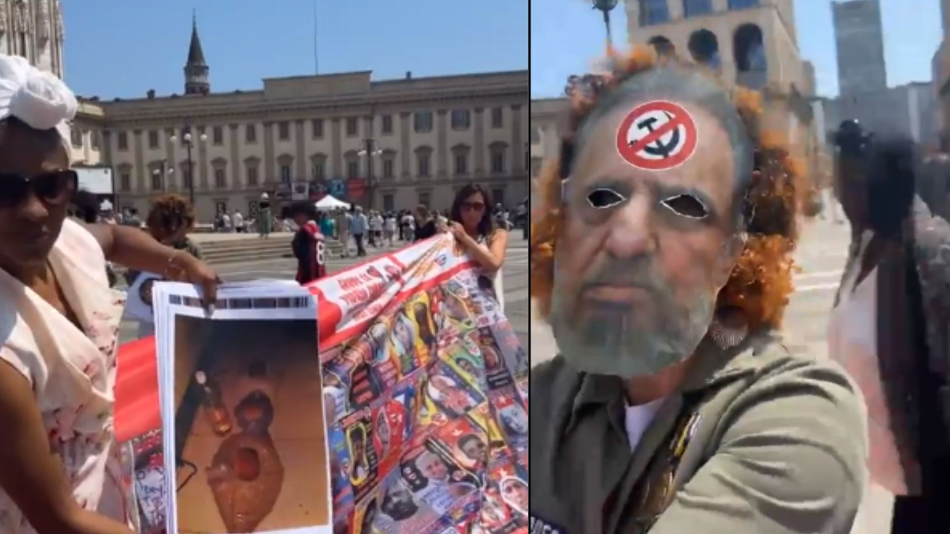 VIDEO: Activistas cubanos en Milano revelan la verdadera moda en Cuba