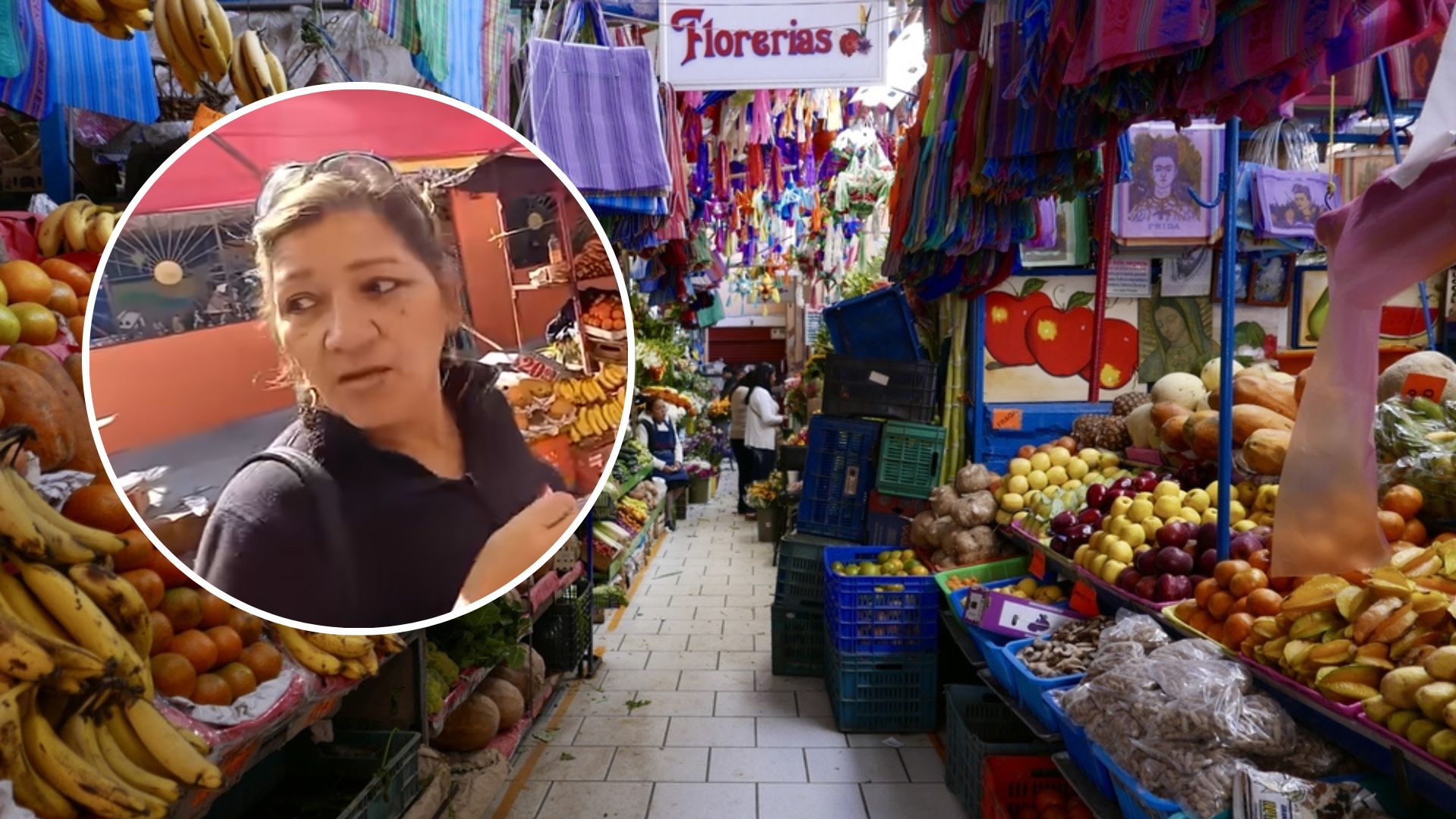 VIDEO | “Da ganas de llorar”: Cubana visita por primera vez mercado en México