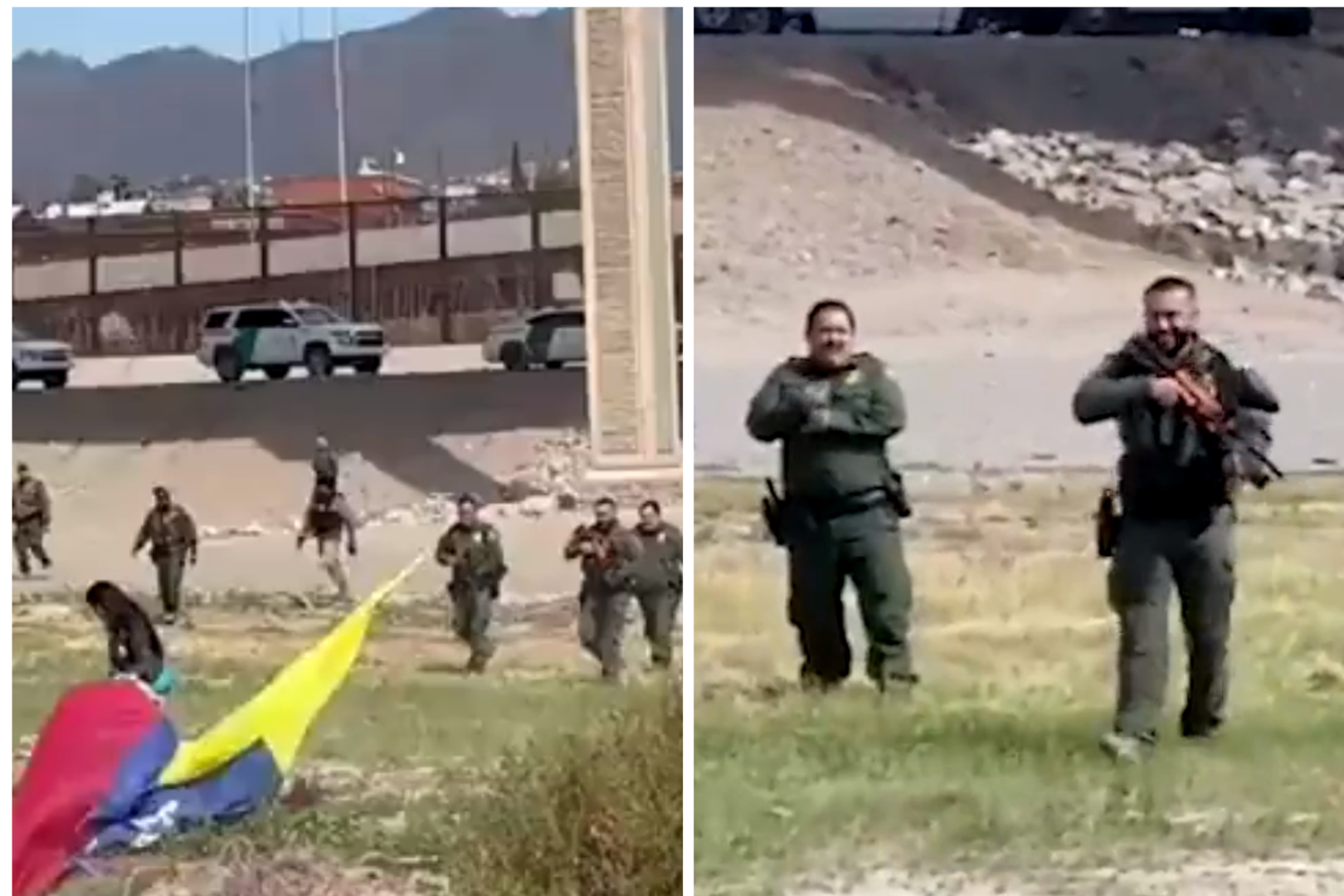 VIDEO: Patrulla Fronteriza de EEUU dispara a migrantes venezolanos en El Paso