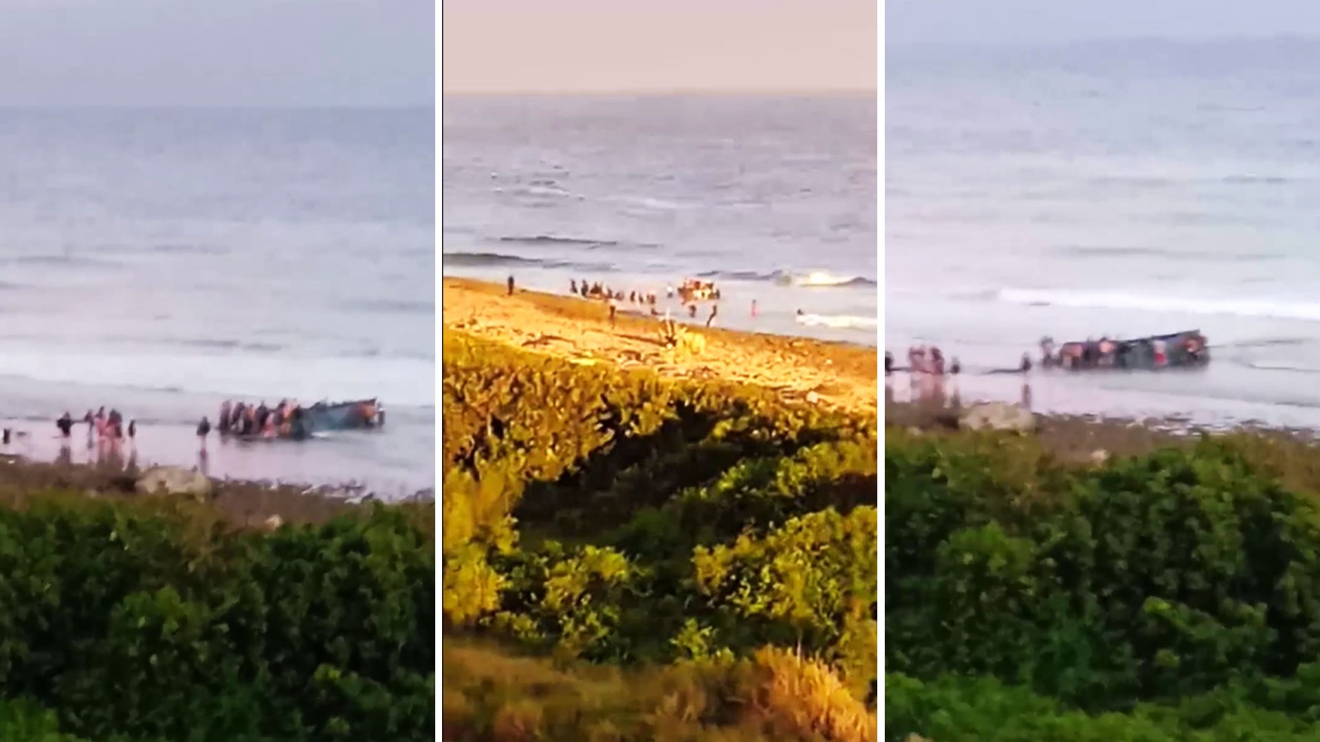 VIDEO: Policía sorprende a balseros cubanos intentando salir del país