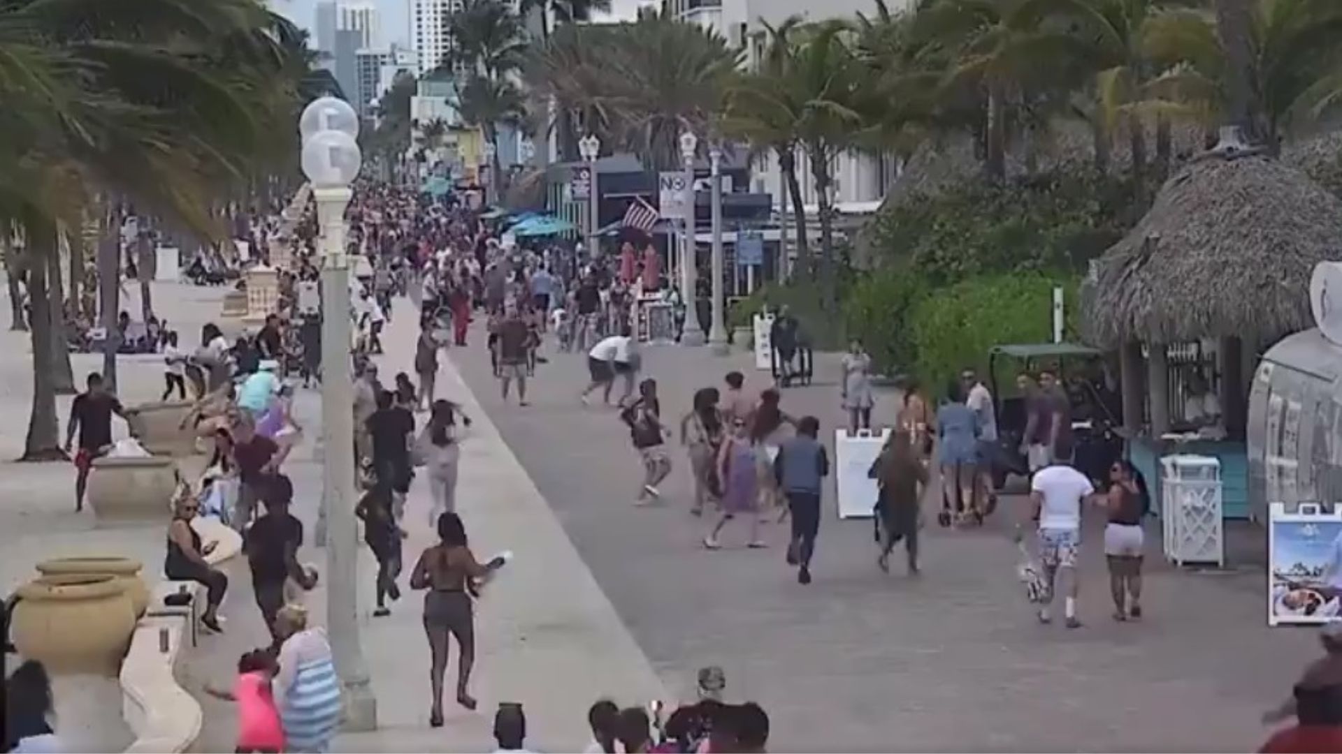 VIDEO: Reportan varias víctimas tras tiroteo en Hollywood Beach, Florida