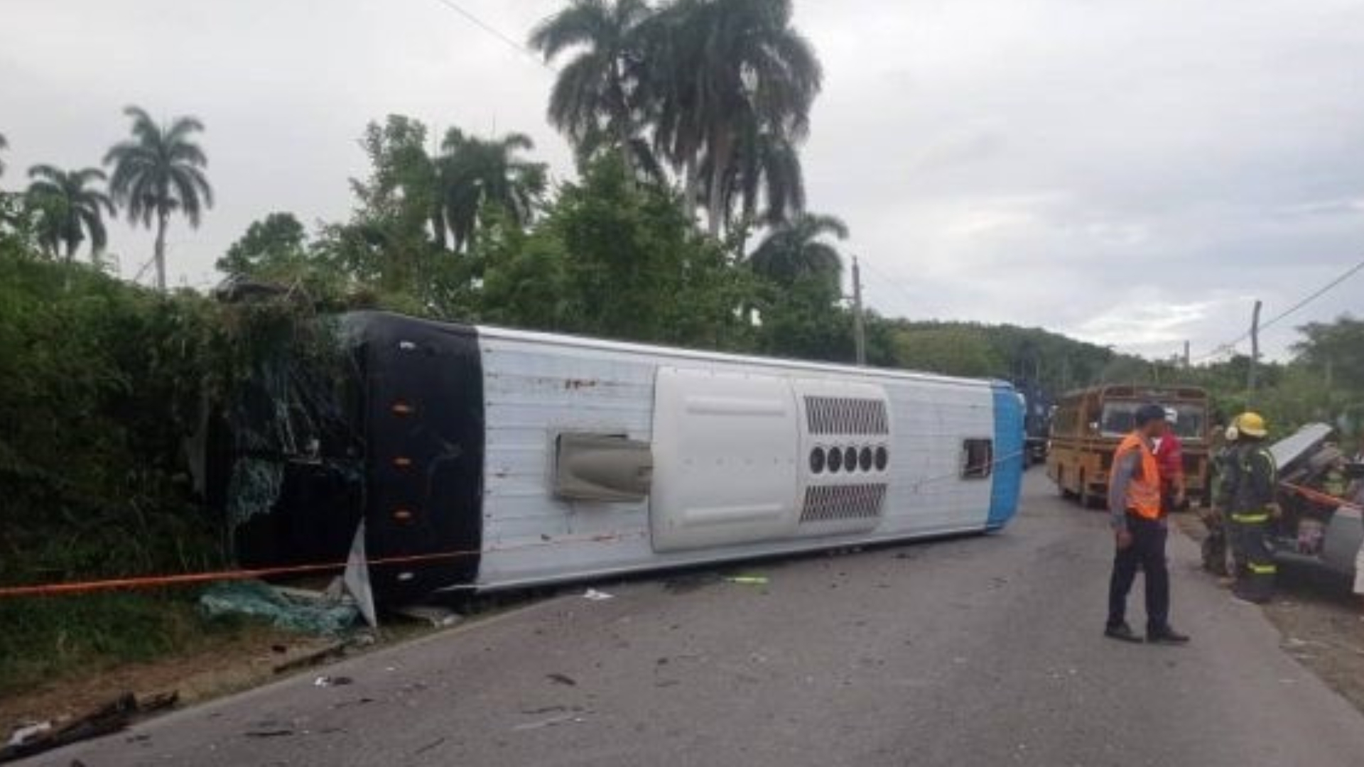 Villa Clara: accidente deja un muerto y 26 heridos tras choque frontal