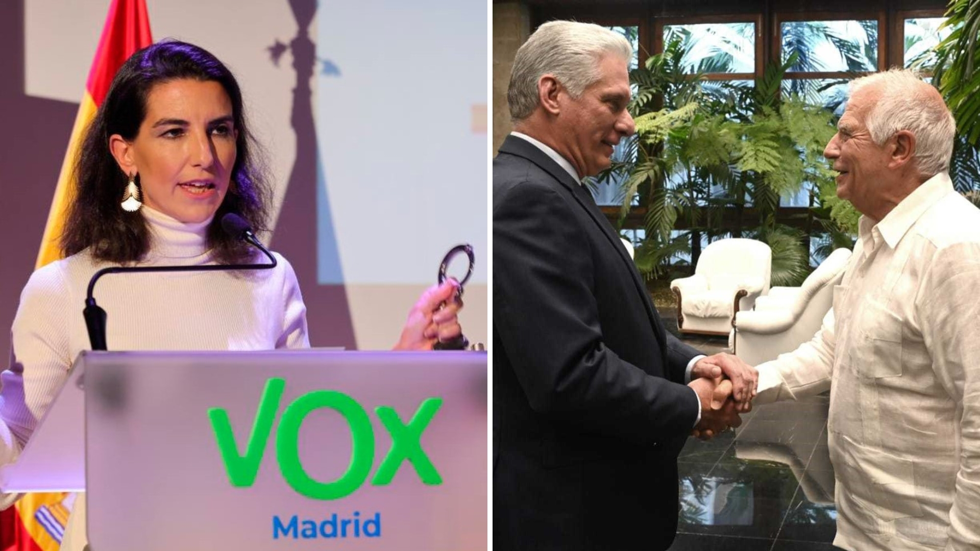 Vox pide romper el diálogo de la Unión Europea con Cuba