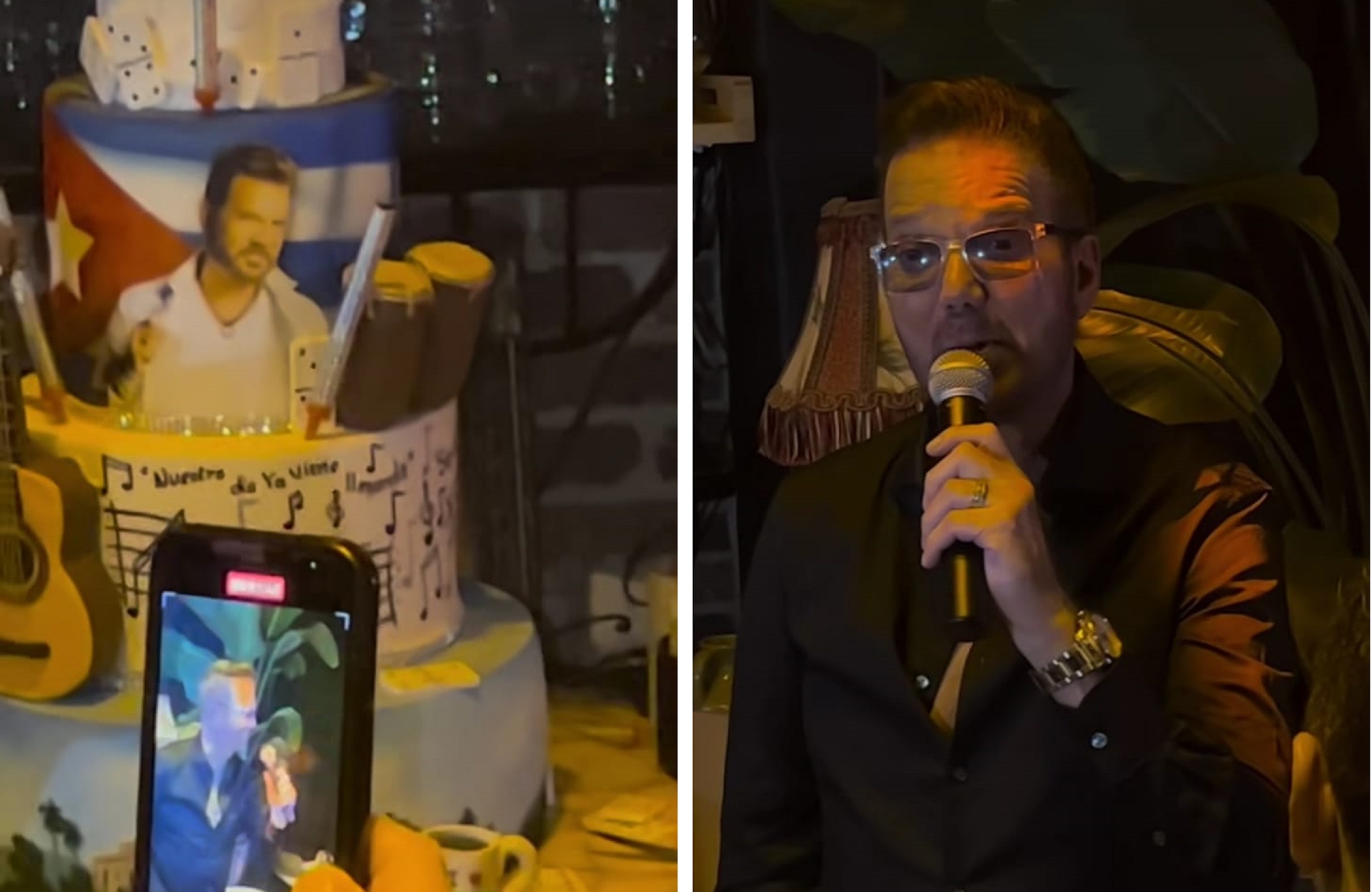 Willy Chirino festeja sus 76 años a lo grande y rodeado de artistas cubanos 