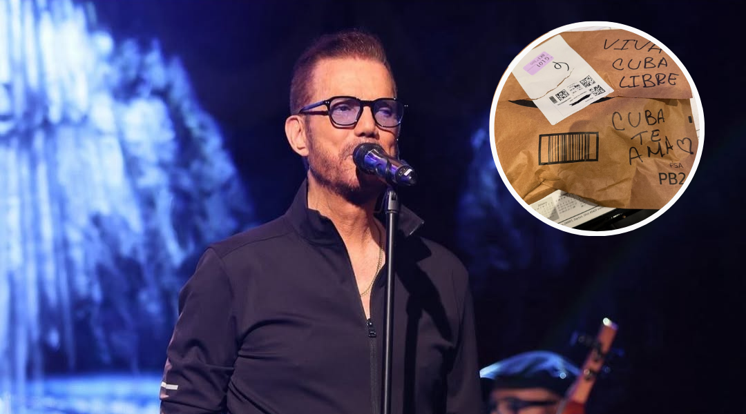 Willy Chirino recibe mensaje de delivery de Amazon: "Cuba te ama"