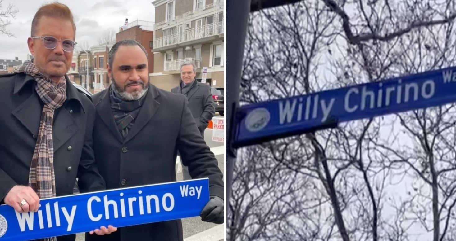 ¡Willy Chirino tiene una calle con su nombre en Nueva Jersey! 