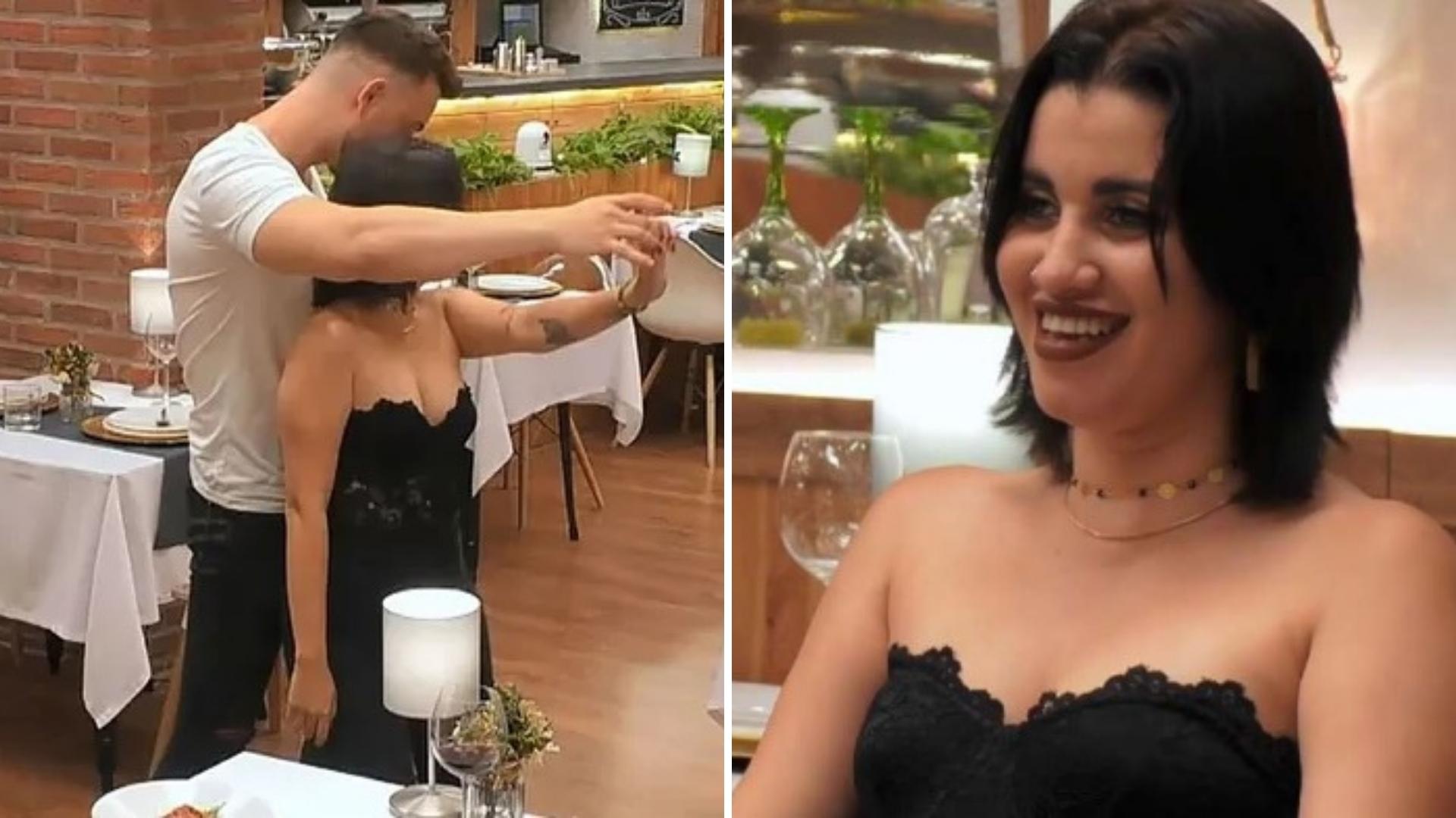 Youtuber cubana Dina Stars sube la temperatura en show español “First Dates”