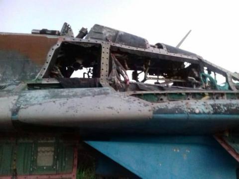 Imágenes satelitales sobre el deterioro de estos aviones. Cortesía