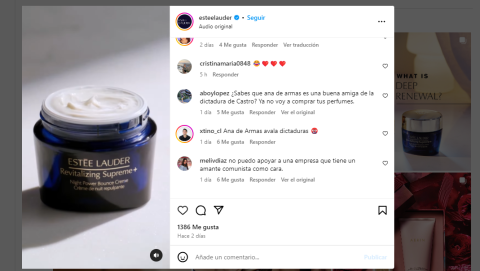 Decenas de mensajes en las páginas de altas firmas atacan a Ana de Armas