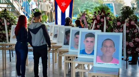 MINFAR organiza acto póstumo para los 13 fallecidos en explosión de unidad militar