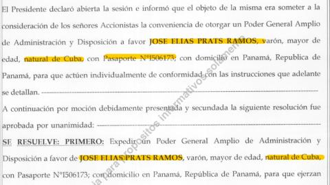 ESCRITURA 5223 DE 30 DE JUNIO DE 2020 | Notaría Novena del Circuito de Panamá | Protocolo de Reunión Extraordinaria