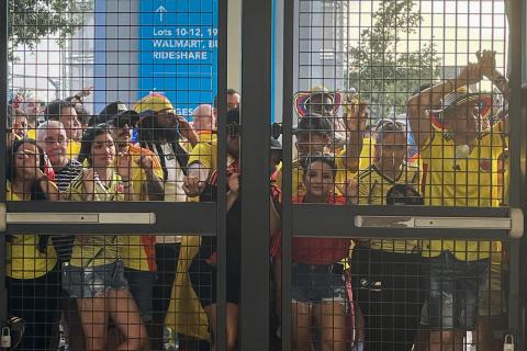 Unas 7.000 personas podrían ser deportadas por colarse en la final de la Copa América